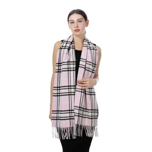 Velurie Women Winter Scarf Elegant Shawl Wrap Men Supreme Comfort Style CasModazoneere Feel Unisex Exquisite Timeless Design 