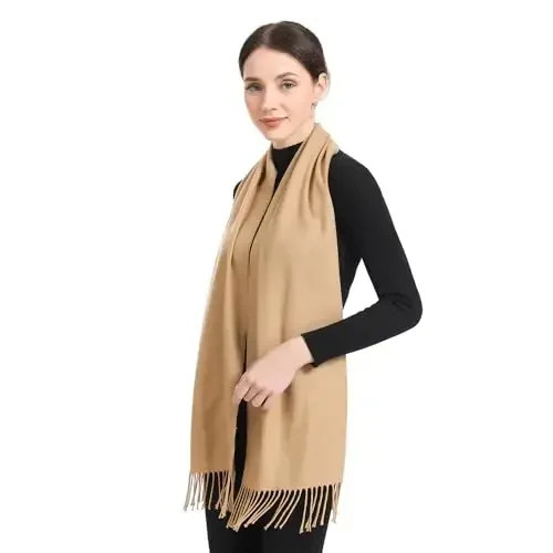 Velurie Women Winter Scarf Elegant Shawl Wrap Men Supreme Comfort Style CasModazoneere Feel Unisex Exquisite Timeless Design - 4