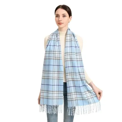 Velurie Women Winter Scarf Elegant Shawl Wrap Men Supreme Comfort Style CasModazoneere Feel Unisex Exquisite Timeless Design - 1