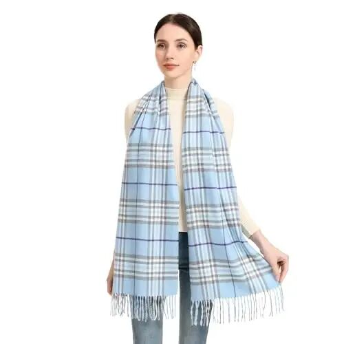 Velurie Women Winter Scarf Elegant Shawl Wrap Men Supreme Comfort Style CasModazoneere Feel Unisex Exquisite Timeless Design - Velurie
