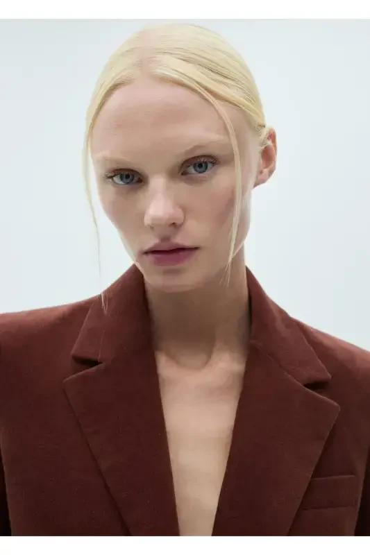 Velvet Blazer Jacket - 2