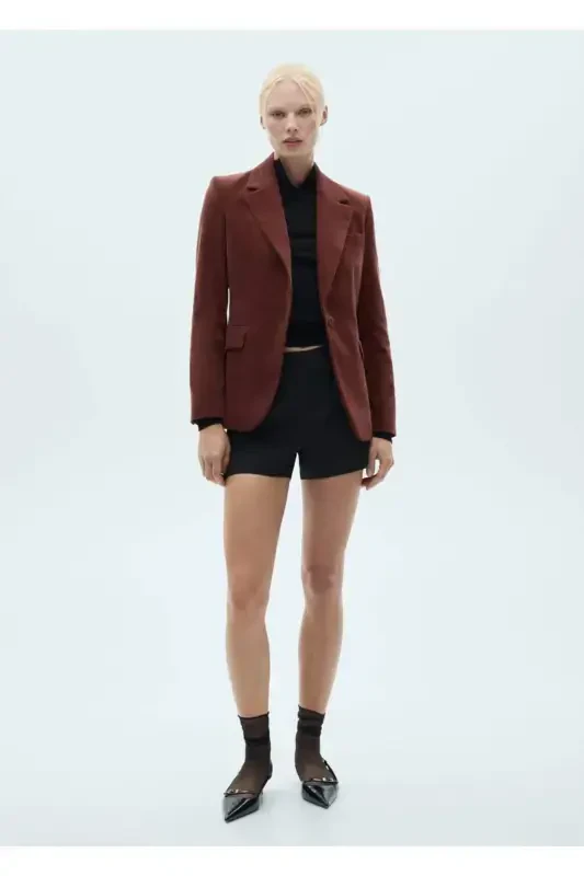 Velvet Blazer Jacket - 4