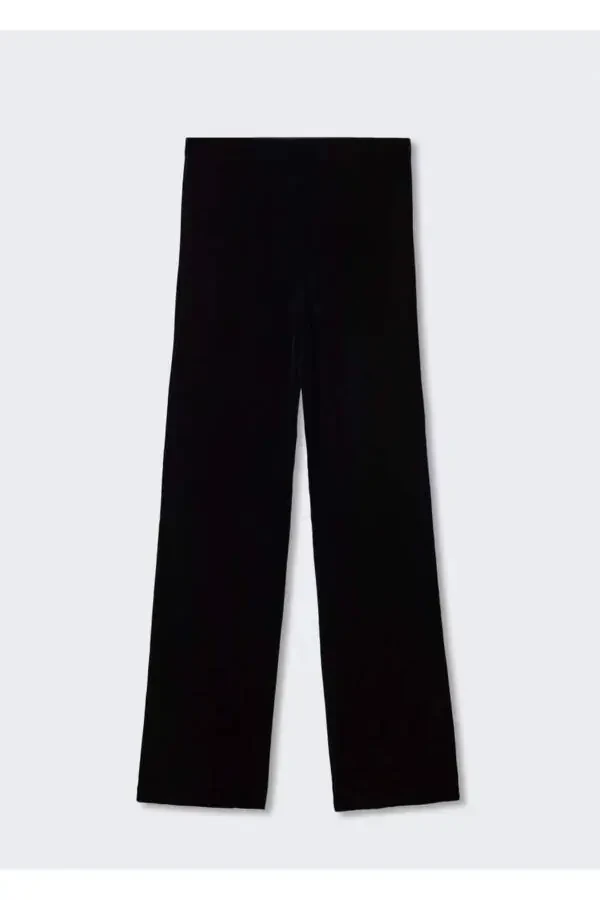 Velvet Fabric Trousers - 3