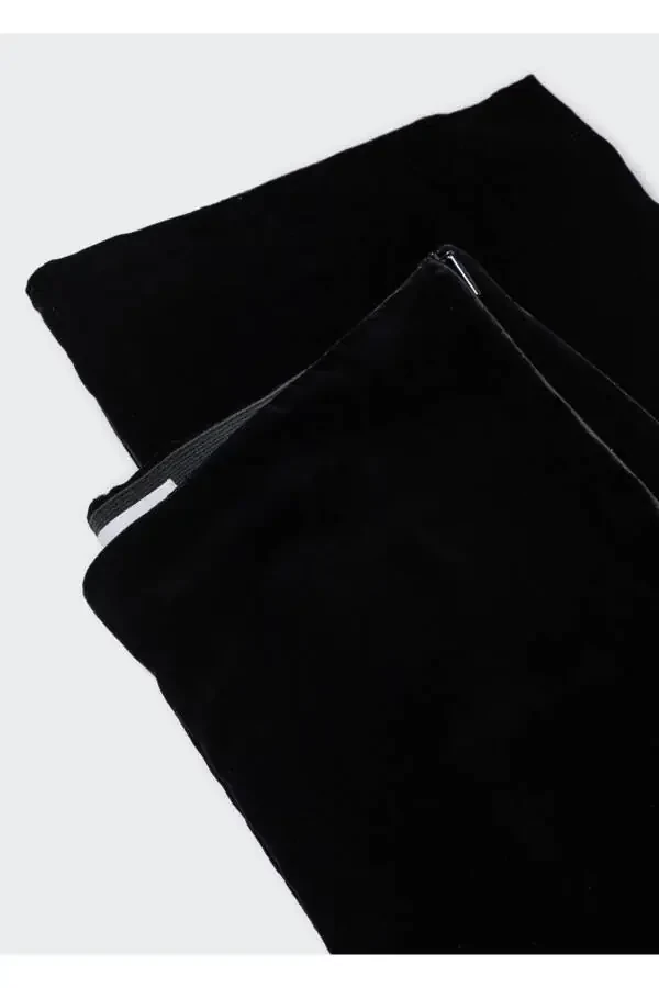 Velvet Fabric Trousers - 6