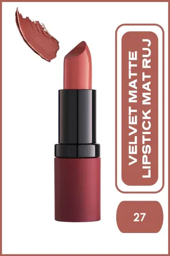 Velvet Matte Lipstick 27 Velvet Mat Ruj 4,2 g-R - 3