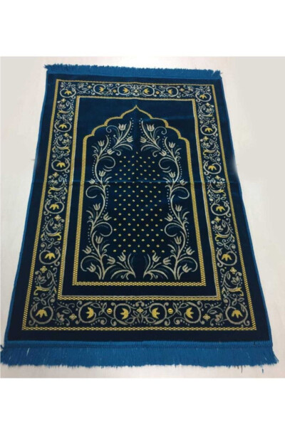 Velvet Prayer Mat Lux-blue - 2