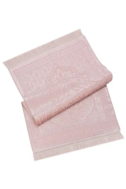 Velvet Prayer Rug Pearl - Pink-Pink - 7