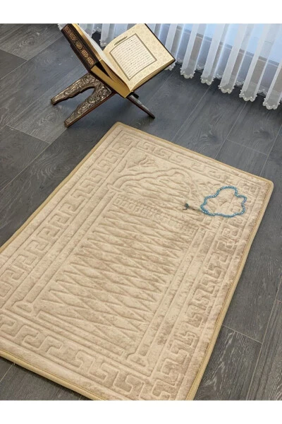 Velvet Prayer Rug That Doesn't Hurt Your Knees - Modazone
