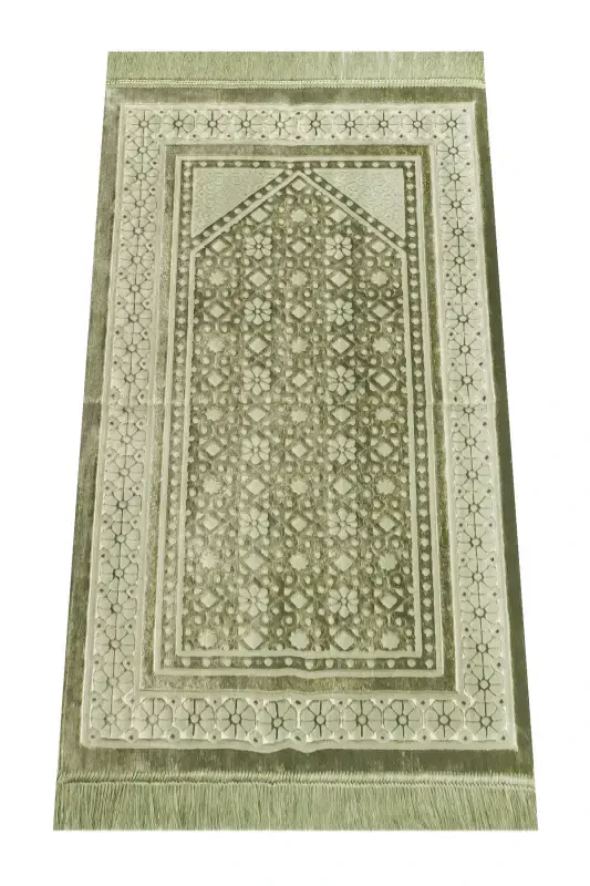 Velvet Rug Pearl Velvet Pearl - Green - IHVAN ONLINE