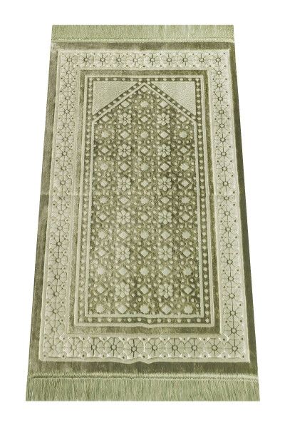 Velvet Rug Pearl Velvet Pearl - Green - 1