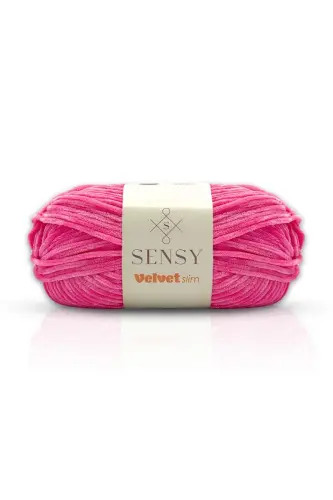 Velvet Slim El Örgü Ipi Battaniye Ipi Kazak Ipi Bebek Battaniye Ipi Kadife Ip Amigurumi Ip Pembe-Pembe - 1