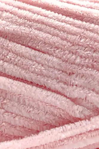 Velvet Slim El Örgü Ipliği Kazak Ipi Bebek Battaniye Ipi Kadife Ip Amigurumi Ip Bebe Pembesi-Bebe Pembesi - 3