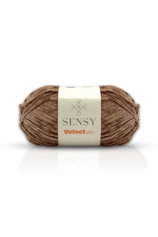 Velvet Slim Hand Knitting Yarn Amigurumi Yarn Cardigan, Vest - 3