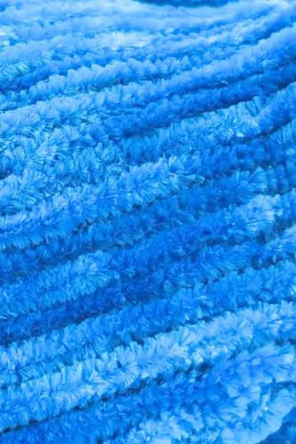 Velvet Slim El Örgü İpi Battaniye İpi Kazak Ipi Bebek Battaniye İpi Kadife İp Amigurumi İp - Saks Mavisi - SENSY (1)