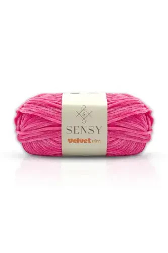 Velvet Slim Qo'lda To'qilgan Ip Adyol Ipi Sviter Ipi Chaqaloq Adyol Ipi Kadife Ip Amigurumi Ip Pushti-Pushti - 1