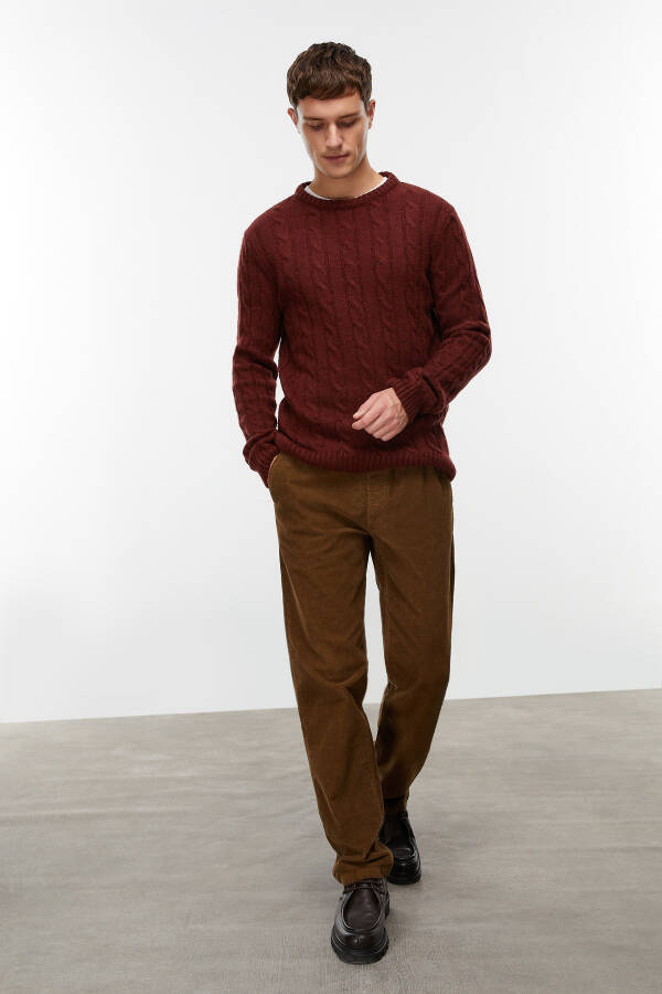 Velvet Slim Straight Fit Pants - 13