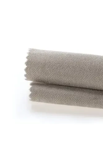 Velvet Textured Extrafor Pleated Light Gray High Quality Curtain Single Panel-Light Gray - 3