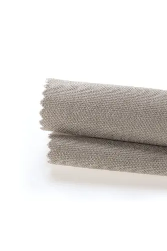 Velvet Textured Extrafor Pleated Light Gray High Quality Curtain Single Panel-Light Gray - 2