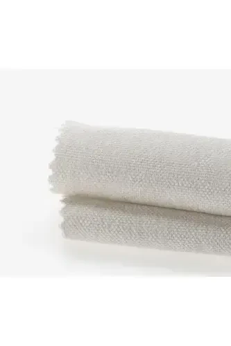 Velvet Textured Pleated Curtain Almond Paste Color High Quality Curtain Single Panel-Almond Paste Color - 2