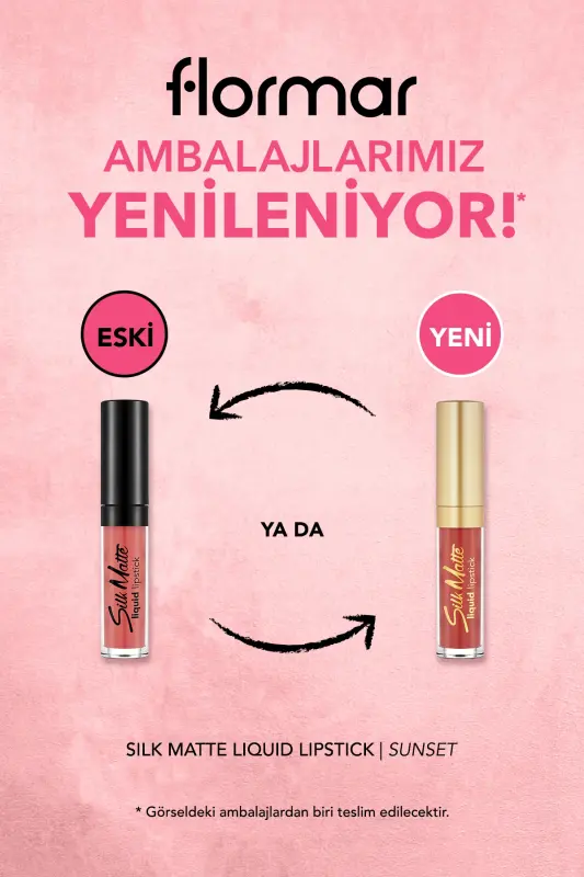 Velvet Touch Liquid Matte Lipstick - Silk Matte Liquid Lipstick - 003 SUNSET - 8690604397303-003 SUNSET - 3