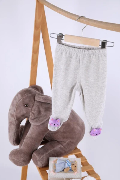 Velvet Toy Girl Boy Baby Child Pants Kitten - 4