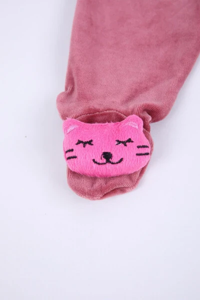 Velvet Toy Girl Boy Baby Child Pants Kitten - BABYHOLA (1)