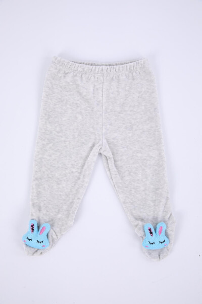 Velvet Toy Rabbit Kids Pants for Girls and Boys - 8