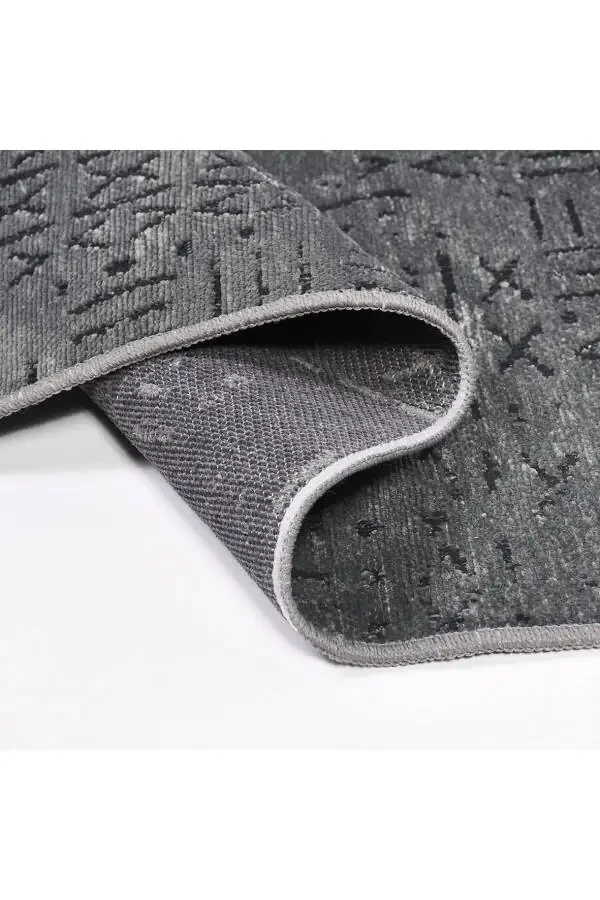 Vena Collection Natural Latex Jacquard Anti-Allergic Woven Custom Size Rug Runner - 2