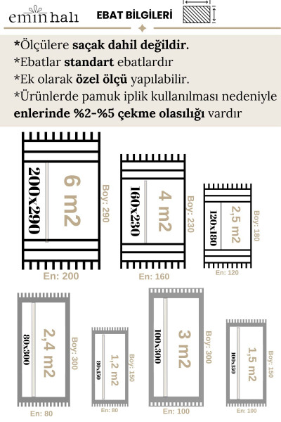 Vena Koleksiyonu Natural Lateks Jakarlı Antialerjik Dokuma Özel Ölçü Halı Yolluk - Antrasit - 6