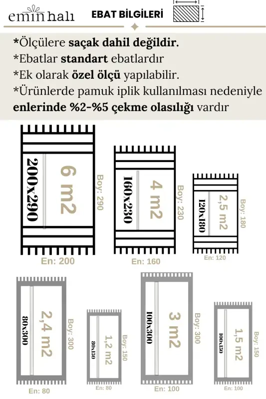 Vena Kolleksiyasi Natural Lateks Jakarli Antiallergik To'quv Maxsus O'lcham Gilam Yo'lak-Oq - 3