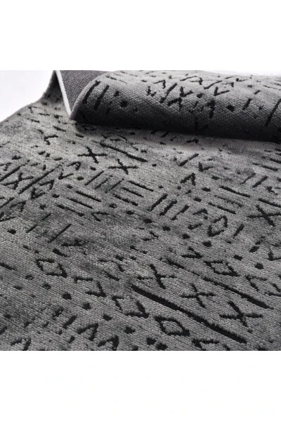 Vena Kollektsiyasi Tabiiy Lateks Jakkard Antiallergik To'qilgan Maxsus O'lchamli Gilam Yo'l - 3