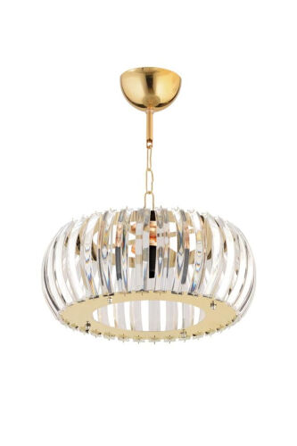 Venera Gold 22 Sm Kristal Toshli Avize - İSTANBUL AVIZE