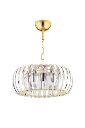 Venera Gold 22 Sm Kristal Toshli Avize - İSTANBUL AVIZE (1)