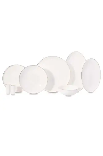 Veneta Collection 60 dona Platinum ovqat to'plami - 1