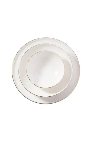 Diana Collection 60 Parça Gold Yemek Takımı A8173 - çok renkli - 2