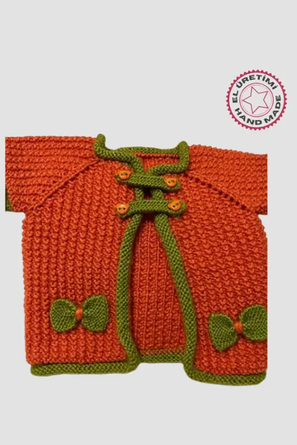 Venhar 7589 Qo'lda to'qilgan chaqaloq ko'ylagi - 1