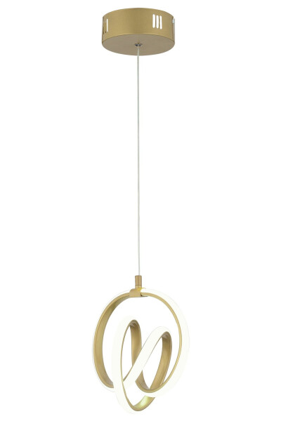 Venita Vintage Modern Pendant Daylight LED Chandelier Living Room Kitchen Room Hall LED Chandelier - 6