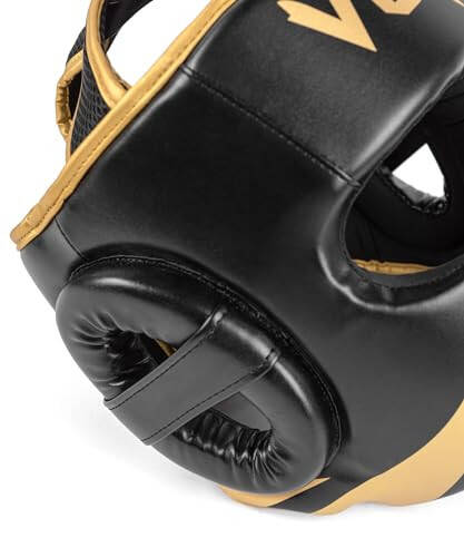 Venum Challenger Headgear - Black/Gold - 5