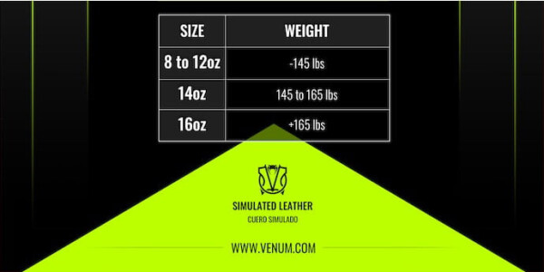 Venum Classic Kids Boxing Gloves - Black/Black - 8 oz - Unisex - For bag and sparring training - 5