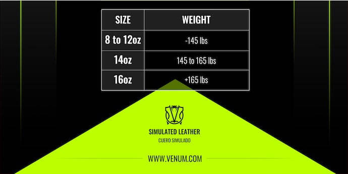 Venum Classic Kids Boxing Gloves - Black/Black - 8 oz - Unisex - For bag and sparring training - 5