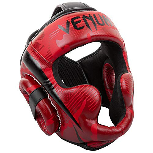 Venum Elite Headgear - Red/Camo, One Size - 2