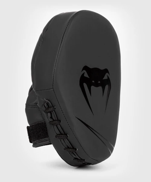 Venum Classic Curved Punching Mitts for Boxing, MMA Muay Thai Boxing Pads for Training, Punch Focus Mitts, Hand Pads Sparring Gear, Strike Shield - Black - Unisex - 4