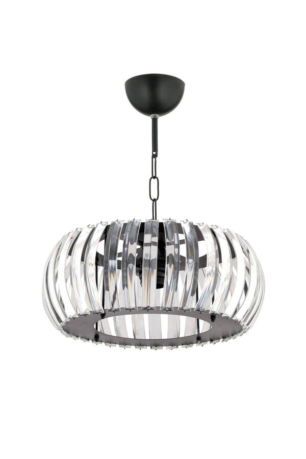 Venus Black 22 Cm T-installed Crystal Stone Chandelier - 8