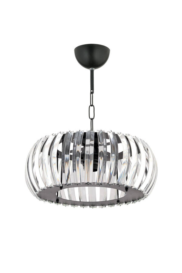 Venus Black 22 Cm T-installed Crystal Stone Chandelier - 1