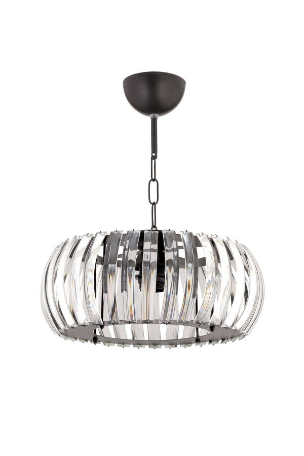 Venus Black 22 Cm T-installed Crystal Stone Chandelier - 3