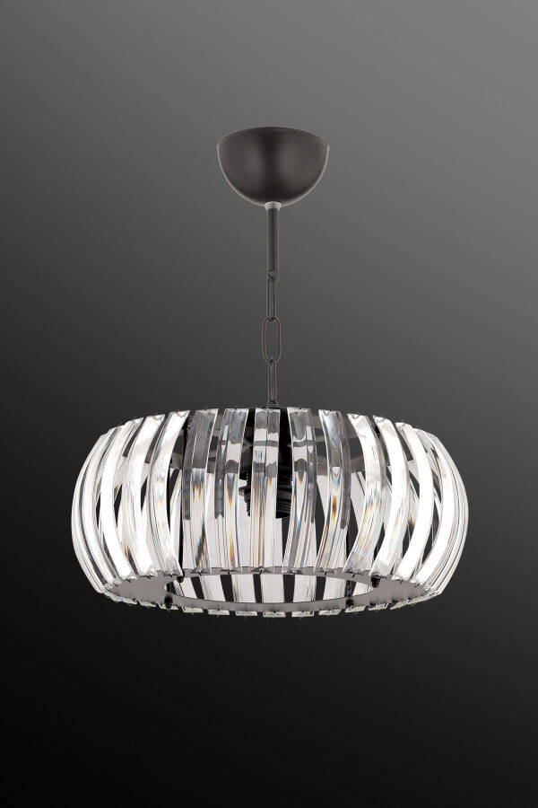 Venus Black 22 Cm T-installed Crystal Stone Chandelier - 5