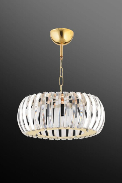 Venus Gold 22 Cm Crystal Stone Chandelier - 13