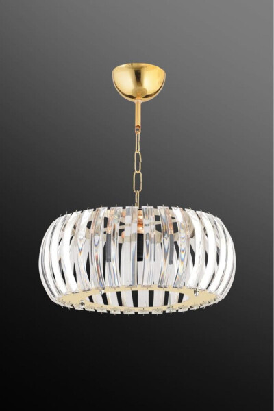 Venus Gold 22 Cm Crystal Stone Chandelier - 6