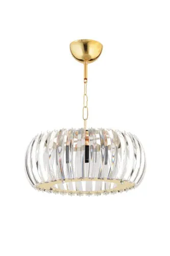 Venus Gold 22 Cm Crystal Stone Chandelier - İSTANBUL AVIZE (1)