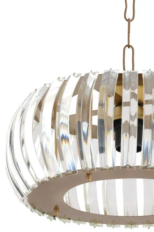 Venus Pendant Antique 22 Cm T.installation Crystal Stone Chandelier - 5